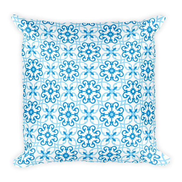 Floral Pattern 3 Square Pillow