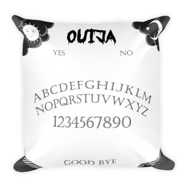 Ouija Board Square Pillow Case